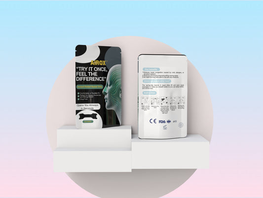 Airox Black Nasal Strips
